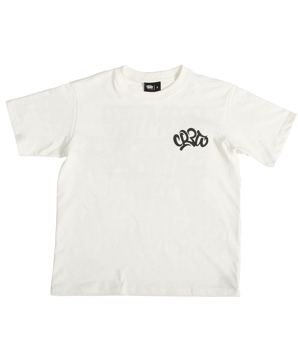 FTS Drip Script T-Shirt White Print